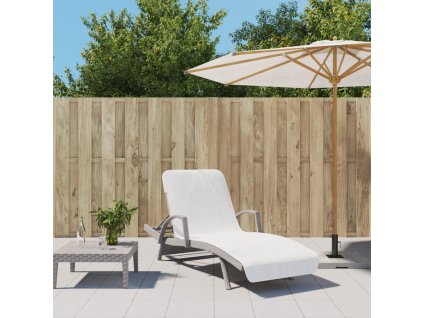 vidaXL Plážové uteráky 2 ks biele 75x200 cm látka 400 GSM