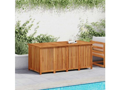 vidaXL Záhradný úložný box 200x80x75 cm masívne akáciové drevo