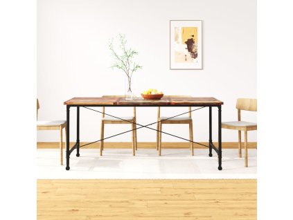 vidaXL Jedálenský stôl, recyklovaný masív 180 cm