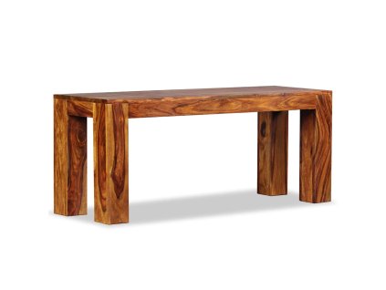 vidaXL Lavička z masívneho akáciaového dreva, 110x35x45 cm