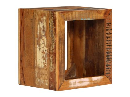 vidaXL Stolička 40x30x40 cm, recyklovaný masív