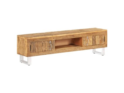 vidaXL TV stolík, recyklovaný masív 140x30x40 cm