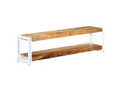 vidaXL TV skrinka 150x30x40 cm masívne mangovníkové drevo