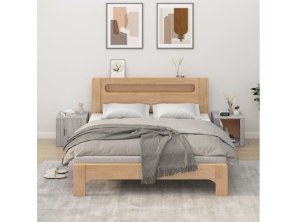 vidaXL Nočné stolíky 2 ks sivý dub sonoma 50x39x47 cm