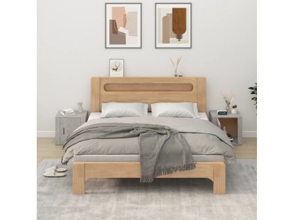 vidaXL Nočné stolíky 2 ks betónové sivé 50x39x47 cm