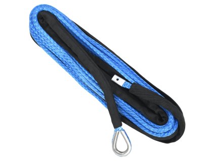 vidaXL Lano pre naviják modré 9 mm x 26 m