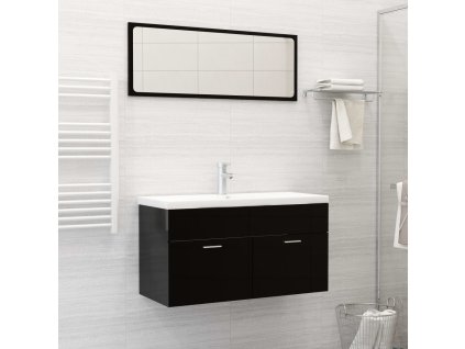 vidaXL Vstavané umývadlo s batériou 91x39x18 cm keramika biele