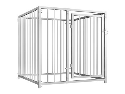 vidaXL Vonkajšia voliéra pre psy 100x100x100 cm