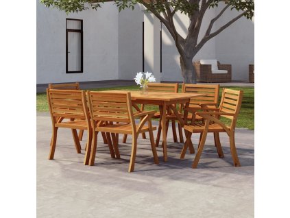 vidaXL Záhradný stôl 150x90x75 cm akáciový masív