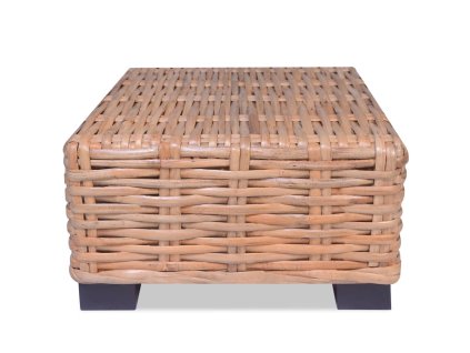 vidaXL Konferenčný stolík 45x45x30 cm prírodný ratan