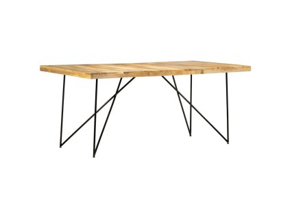 vidaXL Jedálenský stôl 180x90x76 cm mangový masív