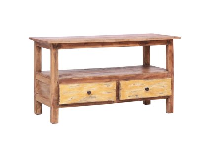 vidaXL TV skrinka 90x40x50 cm, recyklovaný masív