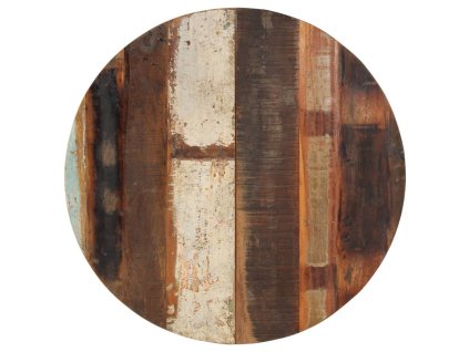 vidaXL Okrúhla stolová doska 70 cm, 15-16 mm, recyklovaný masív