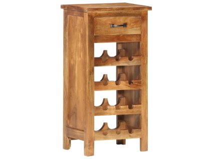 vidaXL Skrinka na víno 40x30x80 cm masívne akáciové drevo