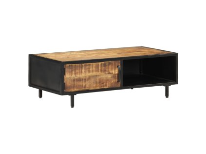 vidaXL Konferenčný stolík 105x50x35 cm surové mangovníkové drevo