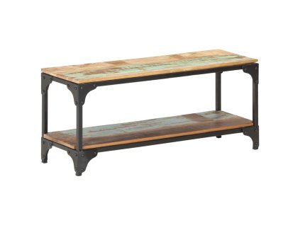 vidaXL Konferenčný stolík 90x30x40 cm recyklovaný masív