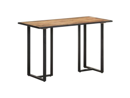 vidaXL Jedálenský stôl 120 cm surové mangovníkové drevo