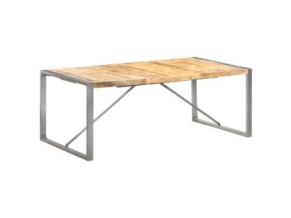 vidaXL Jedálenský stôl 200x100x75 cm masívne surové mangovníkové drevo