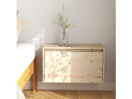 vidaXL Nástenná skrinka 60x30x35 cm masívne borovicové drevo