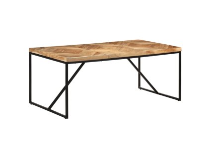 vidaXL Jedálenský stôl 180x90x76 cm akáciový a mangovníkový masív