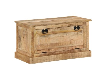vidaXL Úložná lavica na topánky 85x40x45 cm mangovníkový masív