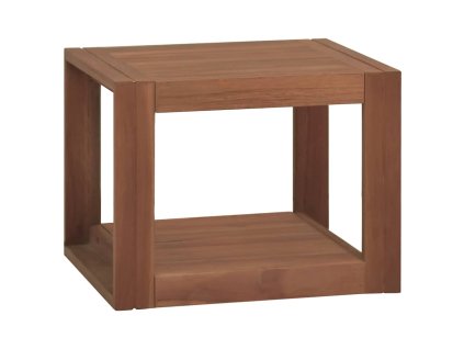 vidaXL Nástenná kúpeľňová skrinka 45x45x35 cm masívne teakové drevo