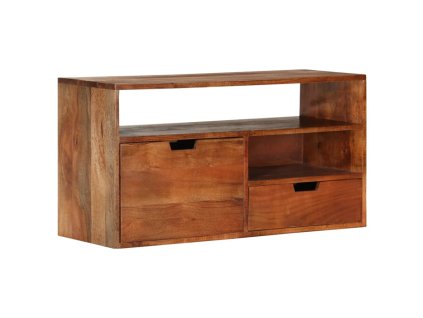 vidaXL TV skrinka 80x30x42 cm, akáciový masív