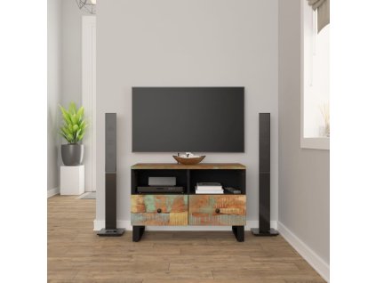 vidaXL TV skrinka 70x33x46 cm recyklovaný masív