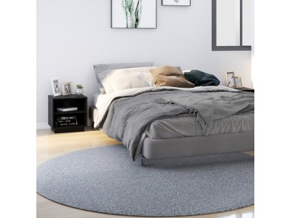 vidaXL Nočné stolíky 2 ks čierne 40x34x40 cm masívne borovicové drevo