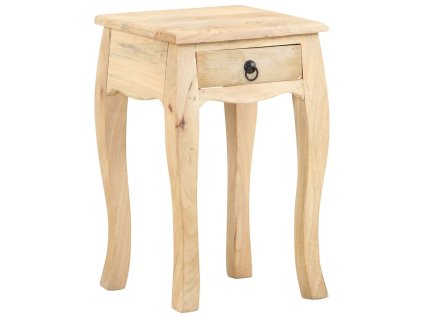 vidaXL Nočný stolík 28x28x46 cm masívne mangovníkové drevo