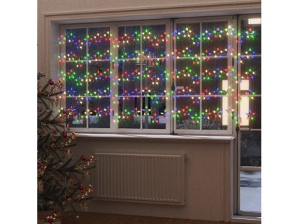 vidaXL LED svetelný záves s hviezdami 500 LED farebný 8 funkcií