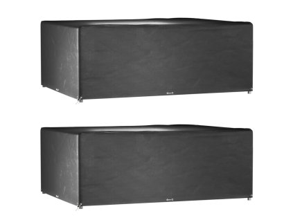 vidaXL Obaly na záhradný nábytok 2 ks 16 očiek 278x204x105 cm obdĺžnik