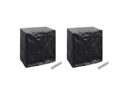 vidaXL Obaly na pingpongový stôl 2 ks 160x55x182 cm, 8 očiek