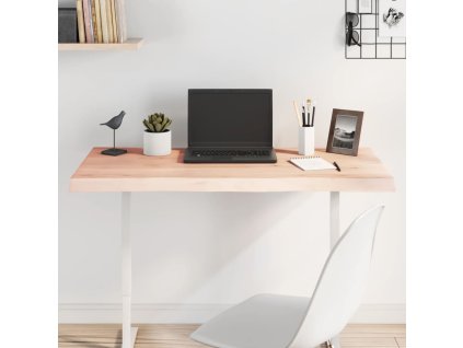 vidaXL Stolová doska 100x40x(2-4) cm neošetrený masív živé hrany