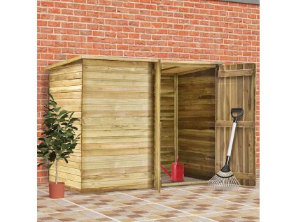 vidaXL Záhradná kôlňa na náradie 232x110x170 cm impregnovaná borovica