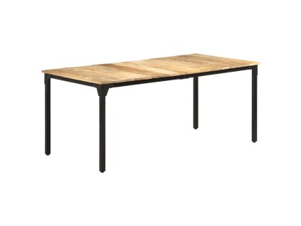 vidaXL Jedálenský stôl 180x90x76 cm surové mangovníkové drevo