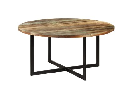 vidaXL Jedálenský stôl 150x75 cm recyklované masívne drevo