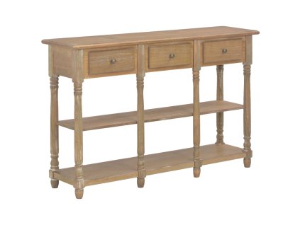vidaXL Konzolový stolík 110x30x76 cm spracované drevo