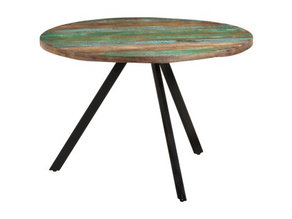 vidaXL Jedálenský stôl 110x75 cm recyklované masívne drevo