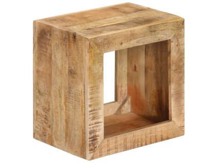 vidaXL Taburetka 40x30x40 cm masívne mangovníkové drevo