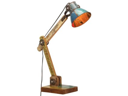 vidaXL Industriálna stropová lampa viacfarebná okrúhla 23x18x95 cm E27