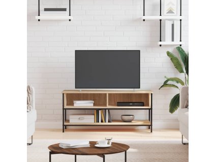 vidaXL TV skrinka dub sonoma 100x35x45 cm kompozitné drevo