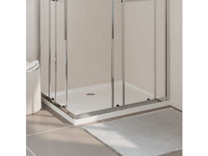 vidaXL Obdĺžniková sprchová vanička z ABS 80x100 cm