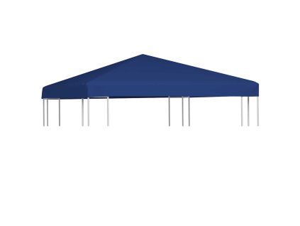 vidaXL Strieška na altánok 310 g/m², 3x3 m, modrá