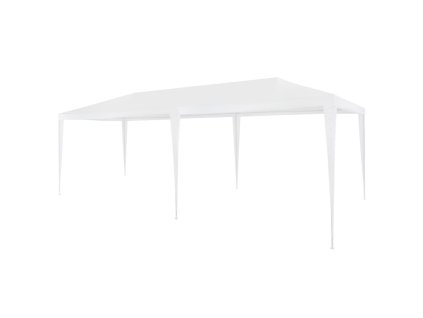 vidaXL Párty stan 3x6 m PE biely