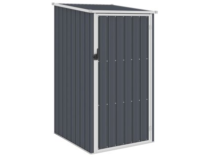 vidaXL Záhradná kôlňa antracitová 87x98x159 cm pozinkovaná oceľ