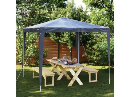 vidaXL Párty stan 2,5x2,5 m, modrý