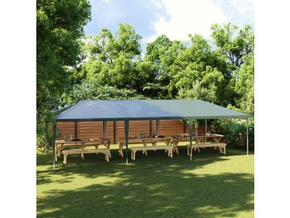 vidaXL Profesionálny párty stan 4x9 m, zelený 90 g/m²