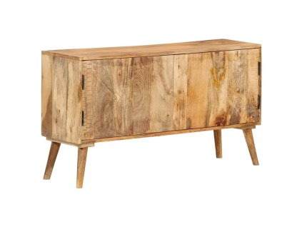 vidaXL Komoda, mangový masív 110x30x60 cm