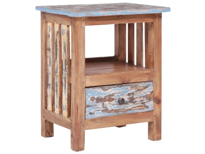 vidaXL Nočný stolík 41x30x50 cm, mahagónový masív